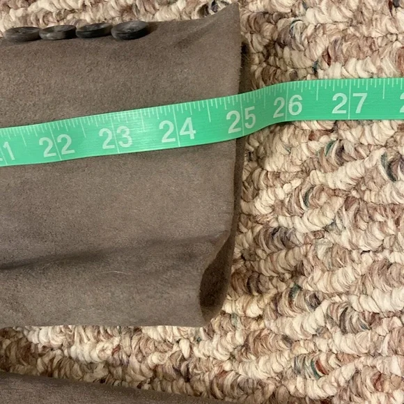 Christian Dior Men's 39R Suede Suit Jacket Blazer Two Button Sport Coat Suede - Picture 13 of 16